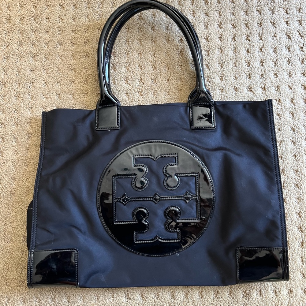 Tory Burch Large Ella Patent Tote